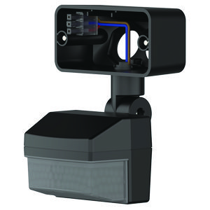 Bewegingssensor voor LED-straler, theLeda B-dual, zwart