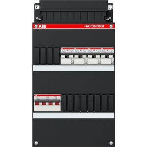 Groepenkast 4x 16A/30mA + HS 3-fase