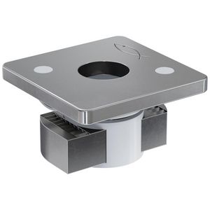 Schuifmoer metalen plaat FCN Clix M10 rvs A4 VVE=25
