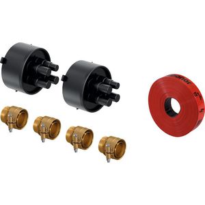 Pijpaansluitset Twin HP 40x3,7/175 Ecoflex Thermo 1.1/4"bt.dr. excl. buis