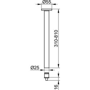 Plafondbevestiging (set) 14941010300
