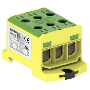 Aansluitklem OTL groen/geel 15-50mm² 3xAl/Cu