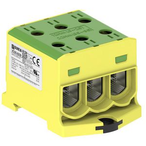 Aansluitklem OTL groen/geel 6-95mm² 3xAl/Cu