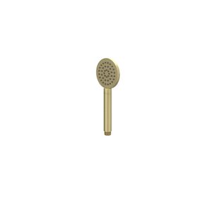 Handdouche rond 9cm satin spray geborsteld mat goud