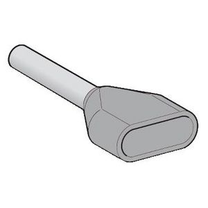 Draadbusjes Dubbel 2x2,5mm² Type Middel Grijs VVE=250