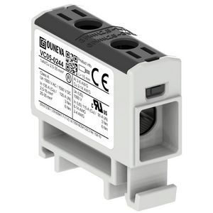 Aansluitklem OTL zwart 25-35mm² 1xAl/Cu