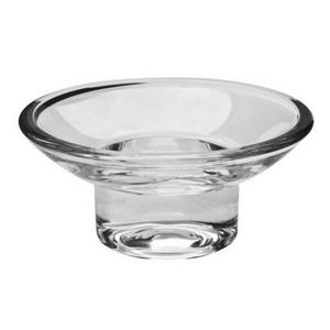 Zeepschaal voor zeephouder, kristalglas helder, (S0730)