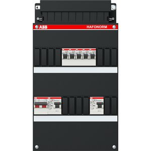 Groepenkast 5 groepen achter 2x 30mA + HS 1-fase
