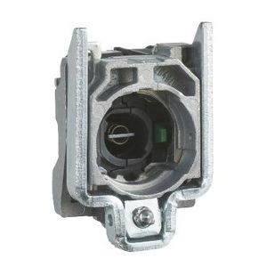 Lichaam verlichte drukknop Ø22mm fitting BA 9s 1NC + 1NO