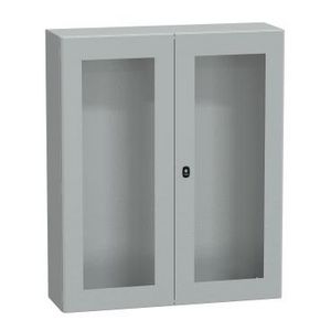 Kast Dubbele ruitdeur 1200x1000x300 IP55 IK08 Spacial S3D