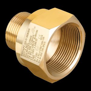 Adapter ATEX, messing PG11 naar M20