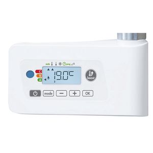 Thermostaat Claudia remote wit