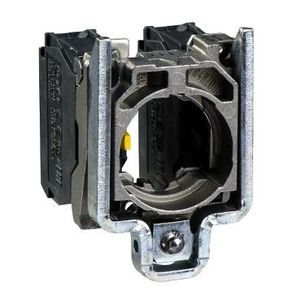 Lichaam voor drukknop Ø22mm 1NO + 1NC overlappend
