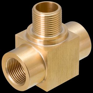 Adapter-T messing M20 naar 2xM20 ATEX