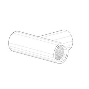 Houder voor toiletrolhouder zonder klep 31x13x40mm chr