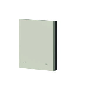 iON Toetsafdekking 1-v, Kunststof, (grey) - Grijs