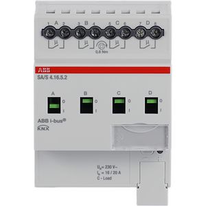 Schakelaktor professioneel KNX 4-voudig 16A (SA/S4.16.5.2)