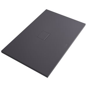 Douchebak Squaro Infinity univ. Quaryl 1800x1000mm antraciet