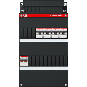 Installatiekast 4x 16A/30mA + HS 1-f 1SPF006915F0156