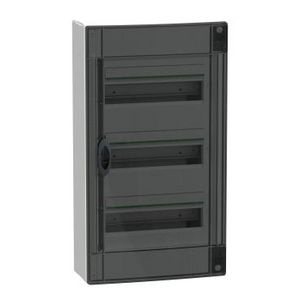 Modulaire verdeler PrismaSeT XS surface 3x13 mod 1 aardingsb