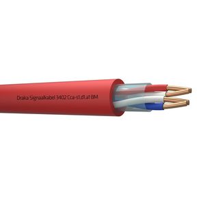 Haspel a 500m. signaal kabel Cca rd# 2x2x0,8mm 3402 BM