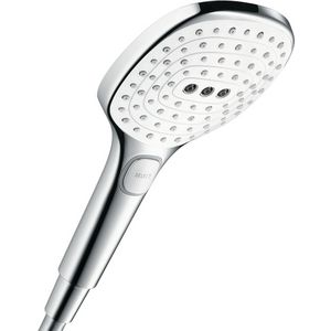 Raindance Select E 120 3 straalsoorten handdouche chroom/wit