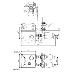 Afvalwaterpomp Multilift MD1.80.80.30.4.50D/400