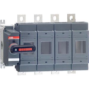 Veilighedenlastscheider 4P 250A DIN patronen knop