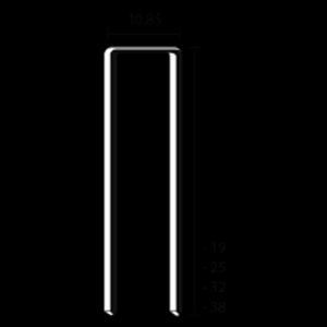 Doos a 2400st. Bevestigingsniet GB-niet gegalvaniseerd 38mm