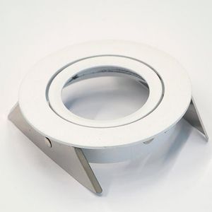 Downlight ring rond 87(76)mm puur w +bladveren 42180159