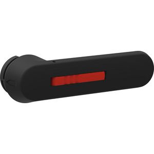 Pistoolgreep zwart IP65 vergrendelbaar in uit-stand