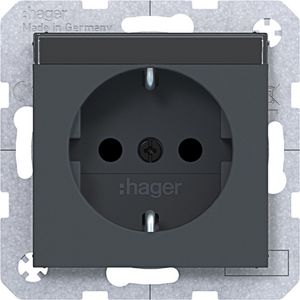 SCHUKO-wandcontactdoos tekstv. Safety Plus steekkl. A.x/C.x
