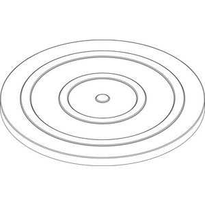 Boilermanteldeksel D1029.6 zwart 7735501785