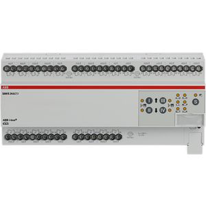 Schakel/Jaloezie aktor KNX 24-voudig 6A DIN-rail (SAH/S24.6.7.1)