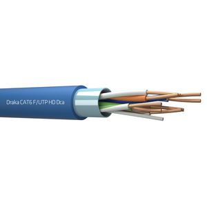 Haspel a 1000m. UC400 Cat.6 F/UTP HD LSHF Dca bu# 4x2x24 AWG
