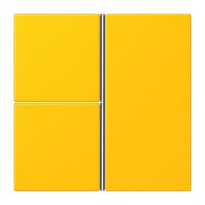Tastafdekking F40 3-voudig compleet LC4320W KNX