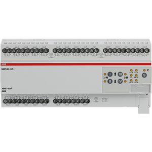 Schakel/Jaloezie aktor KNX 24-voudig 10A DIN-rail (SAH/S24.10.7.1)