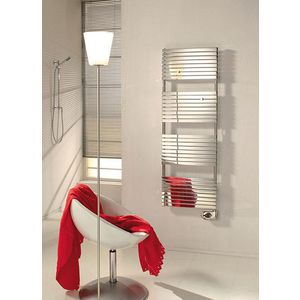 Elektrische radiator Stefania RVS polished 1220x500x30