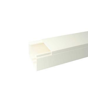 Lengte a 2m. Leidingkanaal KG 130x60 kabelkoker wit