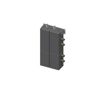 Verdeler /micro buffervat 40ltr. Lovato  tbv hybride warmtepomp