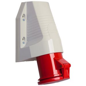 Wandcontactdoos 63A 5-polig 400V 6h IP44 160 CEE