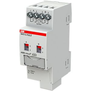 Schakelaktor standaard KNX 2-voudig 10A 230V AC (SA/S2.10.2.2)