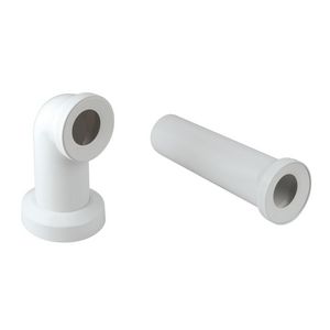 Wc afvoerset horizontaal en verticaal