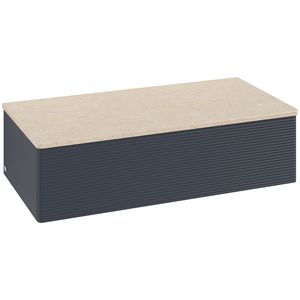 Sideboard Antao 1000x268x500mm Mid.Blue Matt Lacquer L40103HG