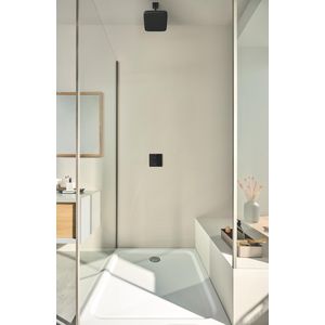 Afbouwdeel Grohtherm vierkant zonder omstel Matte Black (mat zwart) (prof) excl. inbouwdeel