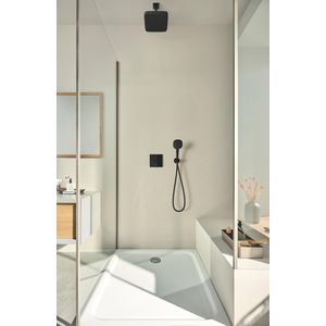 Afbouwdeel Grohtherm vierkant met. omstel Douche Matte Black (mat zwart) (prof)