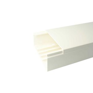 Lengte a 2m. Leidingkanaal KG 190x60 kabelkoker wit