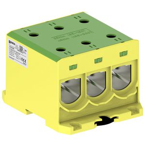 Aansluitklem OTL groen/geel 95-300mm² 3xAl/Cu