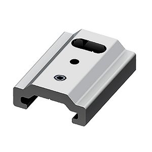 Kleine ophangbeugel met kabelgat voor kabel met kogeleinde (