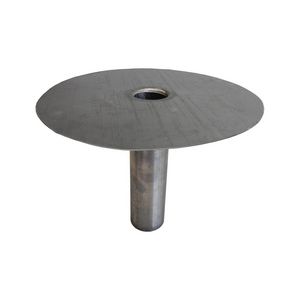Loden platdakdoorvoer HWA 70mm lengte 300mm